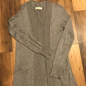 Grey cardigan